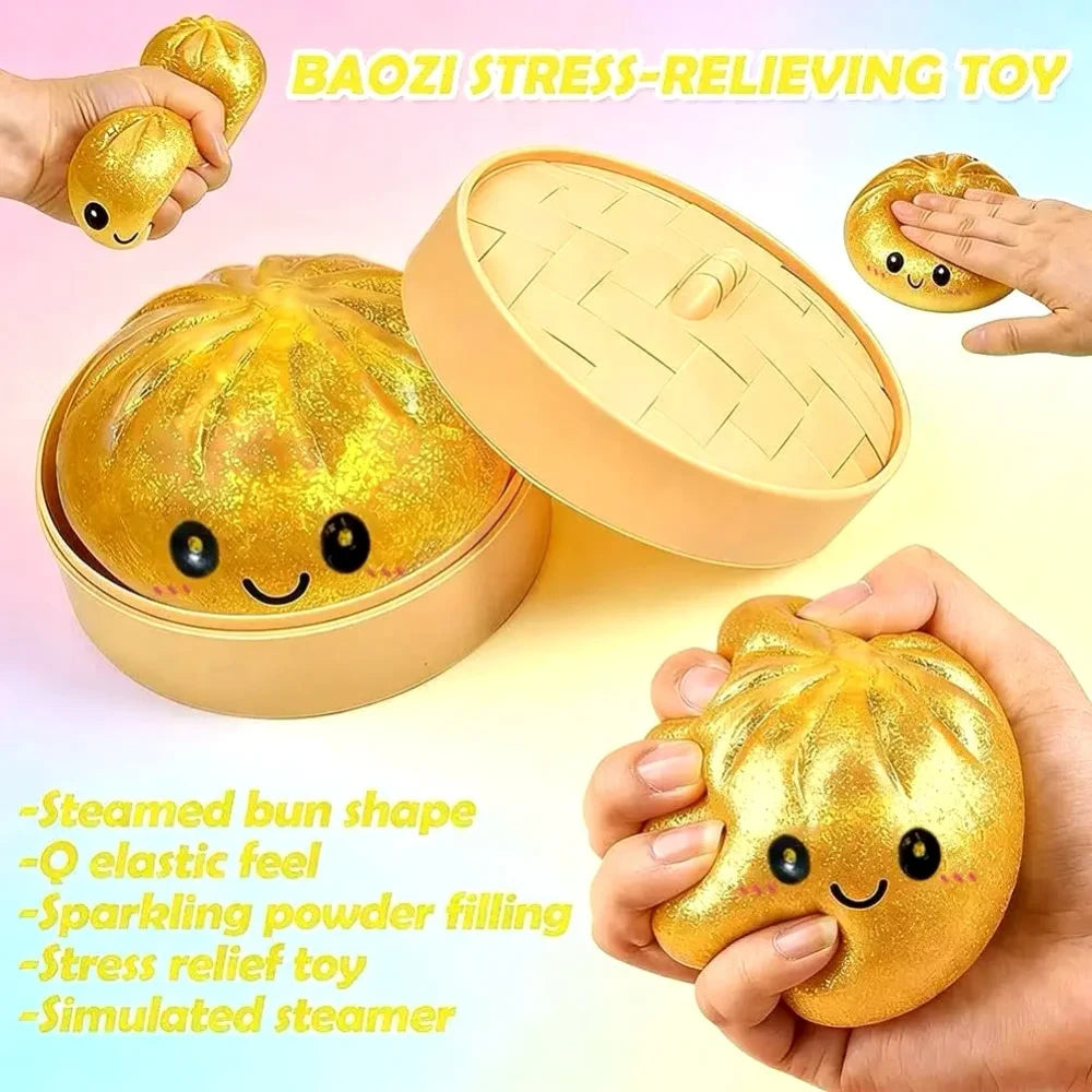 Glitter Dumpling Fidget Toy